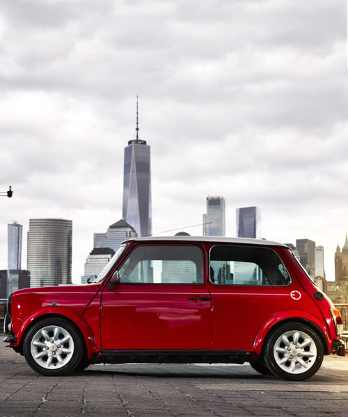 classic MINI electric debuts at new york international auto show 2018