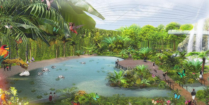 plans unveiled for the world’s largest tropical greenhouse under a single dome