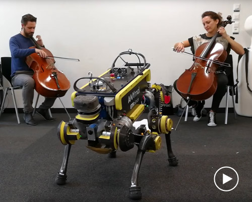 this dancing robot teaches itself how to move to live music