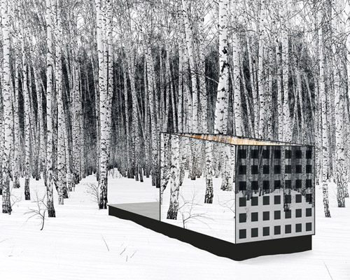 disappear retreat is a super-eco dwelling that dissolves into the landscape