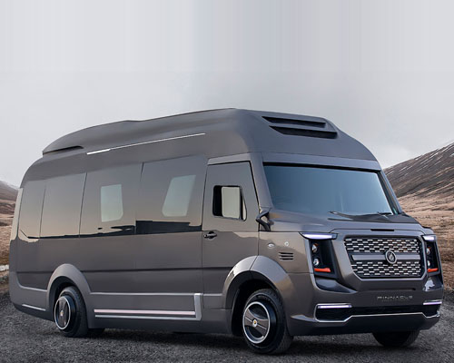finetza motorhome by pinnacle specialty vehicles expands via smartphone app
