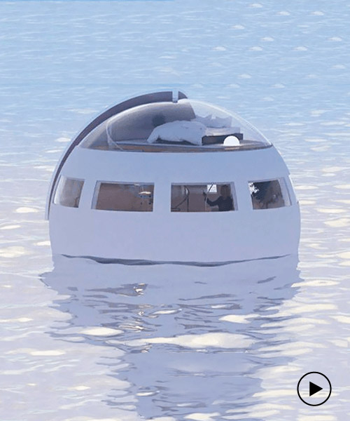 floating hotel room revealed by japanese theme park huis ten bosch
