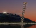 fuksas wins competition to build spiraling 'capo grande tower' in slovenia
