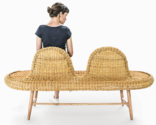 guajiro furniture collection is a contemporary take on cuban basketwork tradition