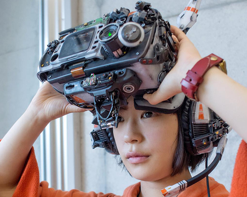 surreal, yet functional cyberpunk tech by hiroto ikeuchi