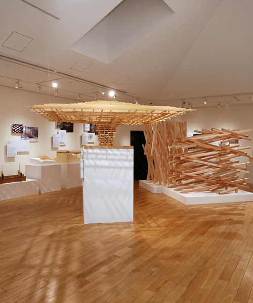 kengo kuma's 'a lab for materials' exhibition opens at tokyo station gallery