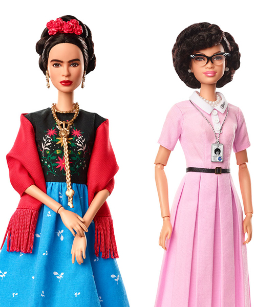 from frida kahlo to katherine johnson, history's inspirational women are being made into barbies