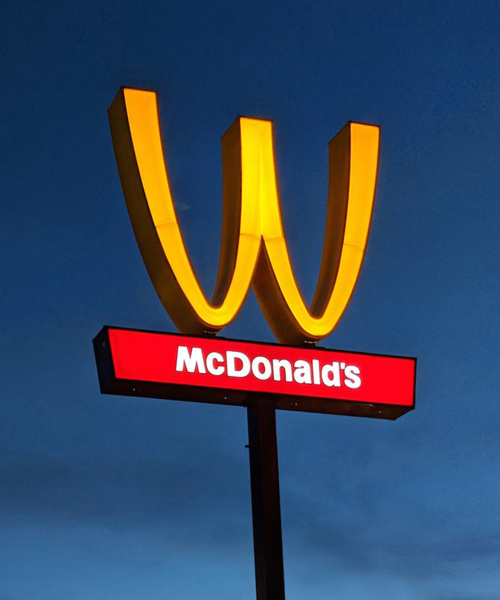 mcdonald’s turns golden arches upside-down for international women's day