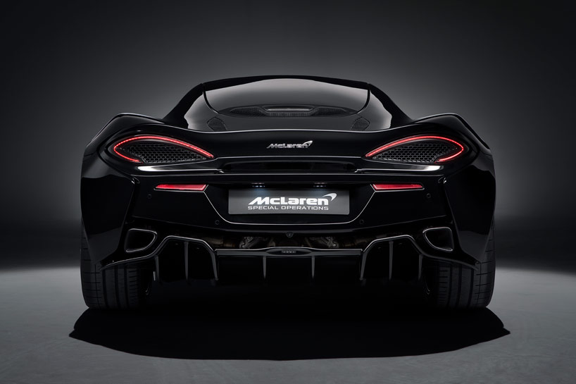 mclaren 570GT MSO black collection supercar limited to 100 models