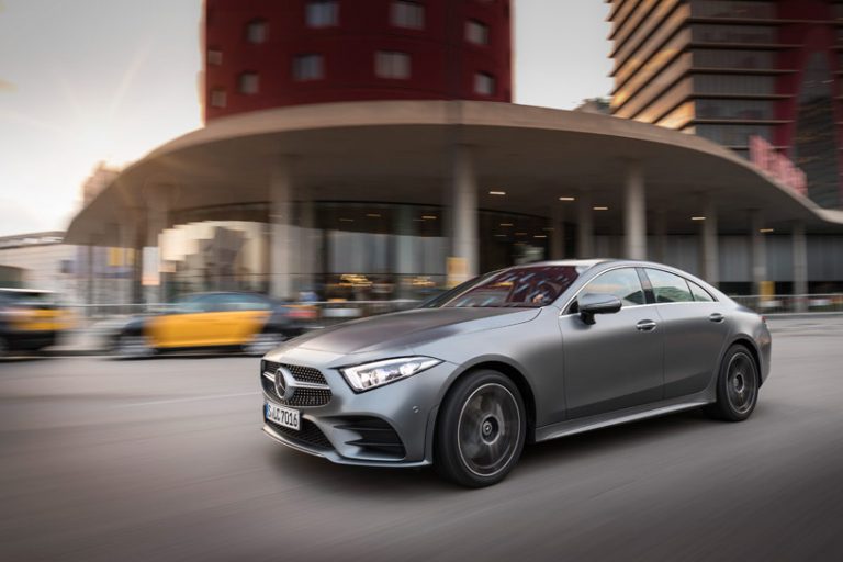 mercedes-benz CLS' dynamic yet luxurious test drive in barcelona