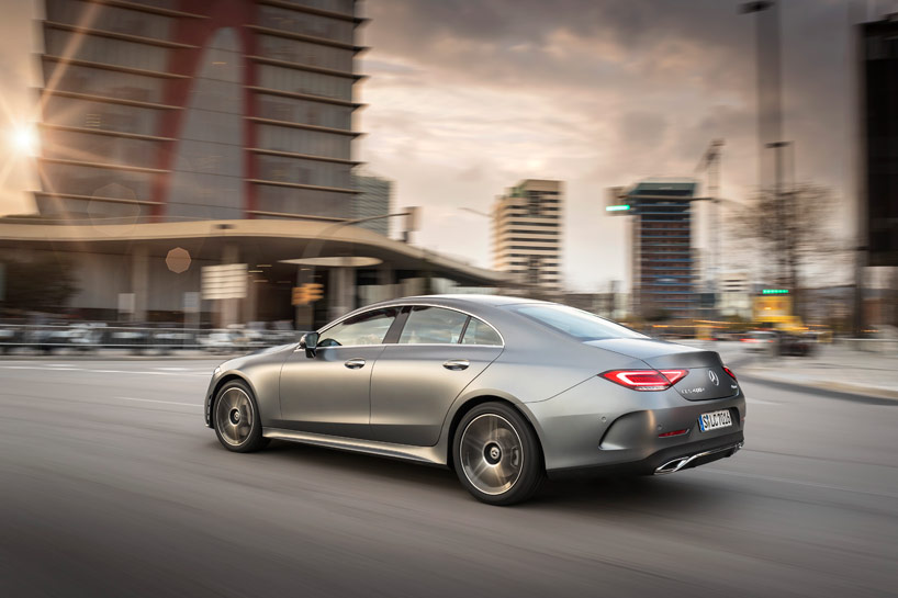 mercedes-benz CLS' dynamic yet luxurious test drive in barcelona