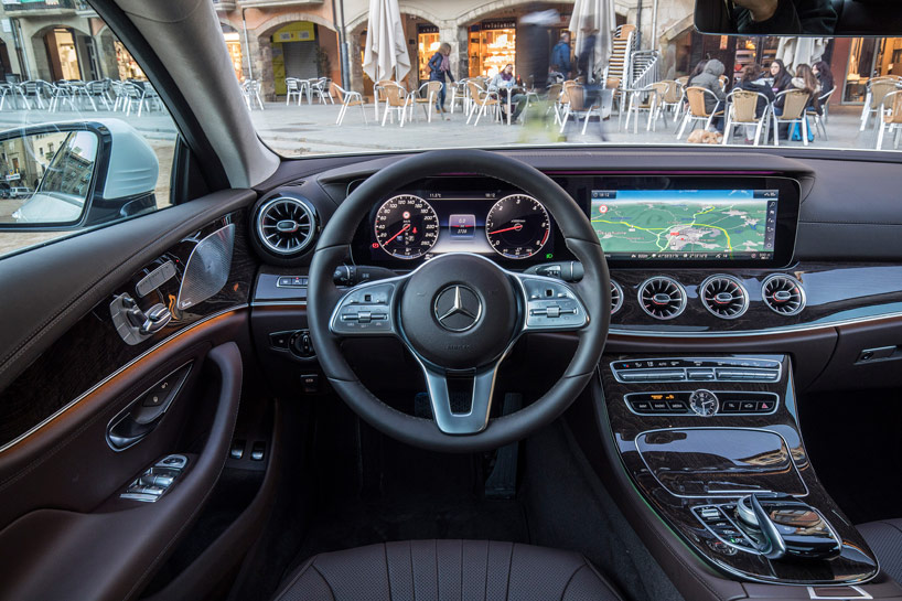 mercedes-benz CLS' dynamic yet luxurious test drive in barcelona