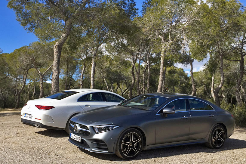 mercedes-benz CLS' dynamic yet luxurious test drive in barcelona