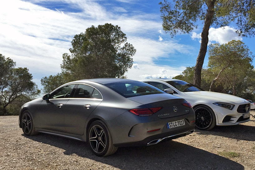 mercedes-benz CLS' dynamic yet luxurious test drive in barcelona