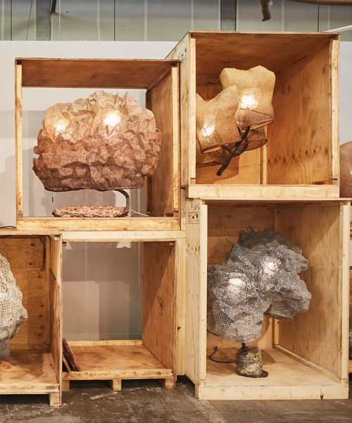 an intimate peek inside nacho carbonell's studio, at the armory show