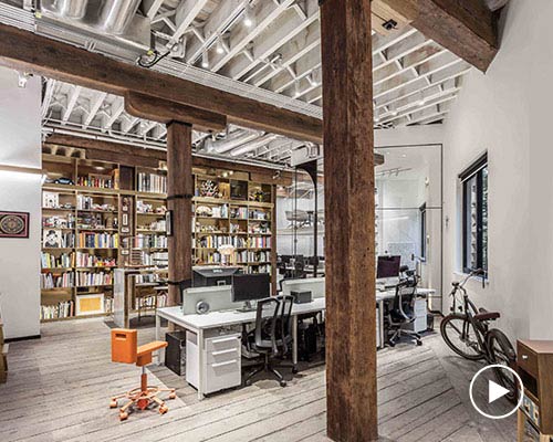 nong studio renovates a 120 year-old granary alongside suzhou river in shanghai