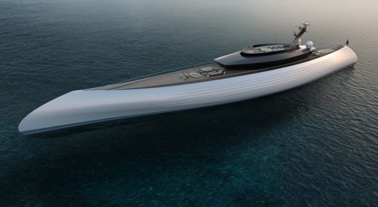 oceanco + lobanov design studio present the tuhura megayacht concept