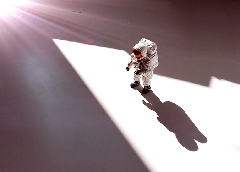 office astronaut miniature