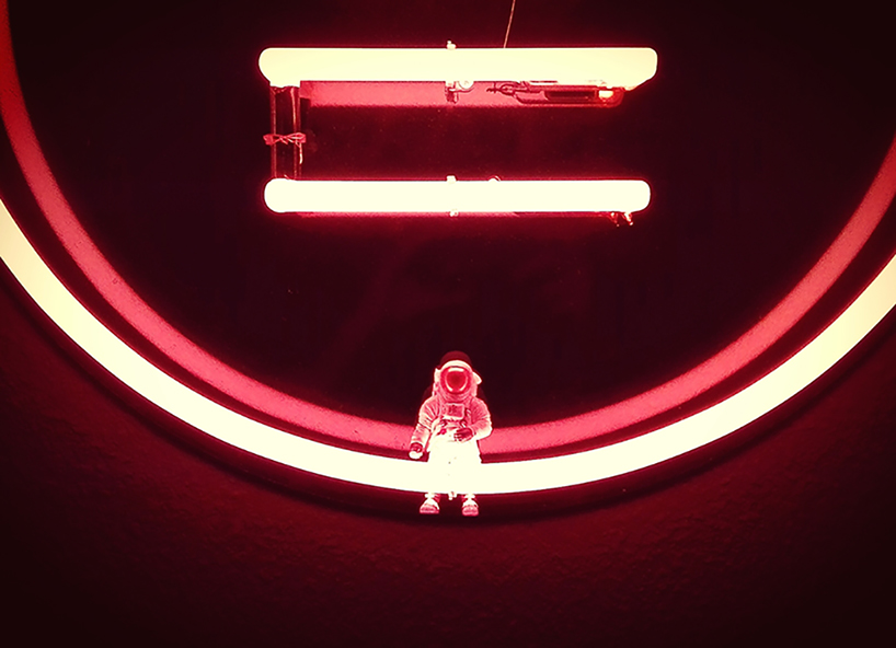 office astronaut miniature