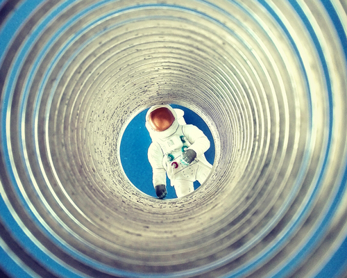 2018: an office space odyssey (featuring cute little astronaut)