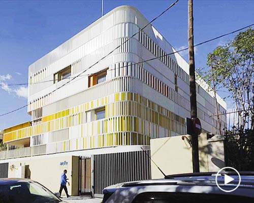 one day at the school: a video story about b720's project in barcelona by building pictures