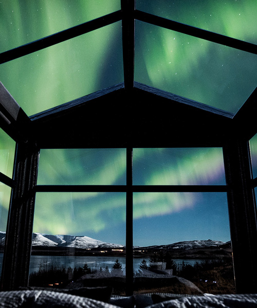 see nature's ultimate light show from your bedroom window