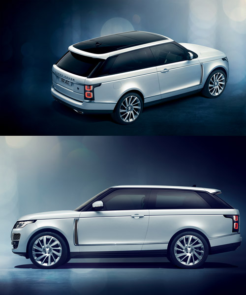 the SV coupé is the fastest, most powerful and most exclusive range rover