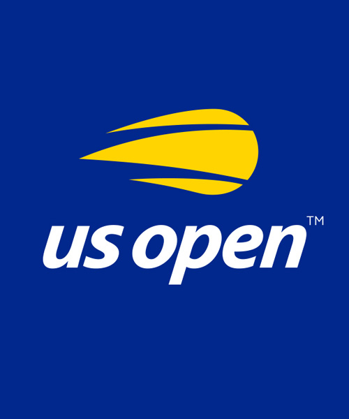tennis' US open gets a sans serif, lowercase rebrand