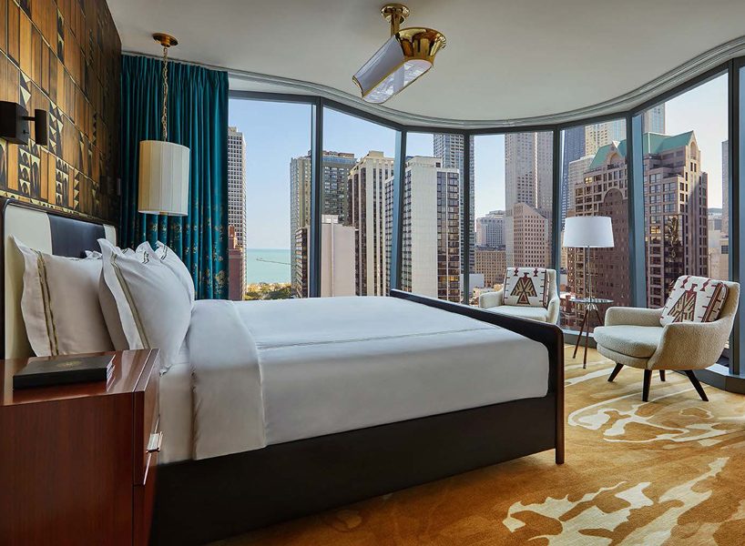 goettsch partners + TAL studio team up to design glass-covered viceroy hotel in chicago