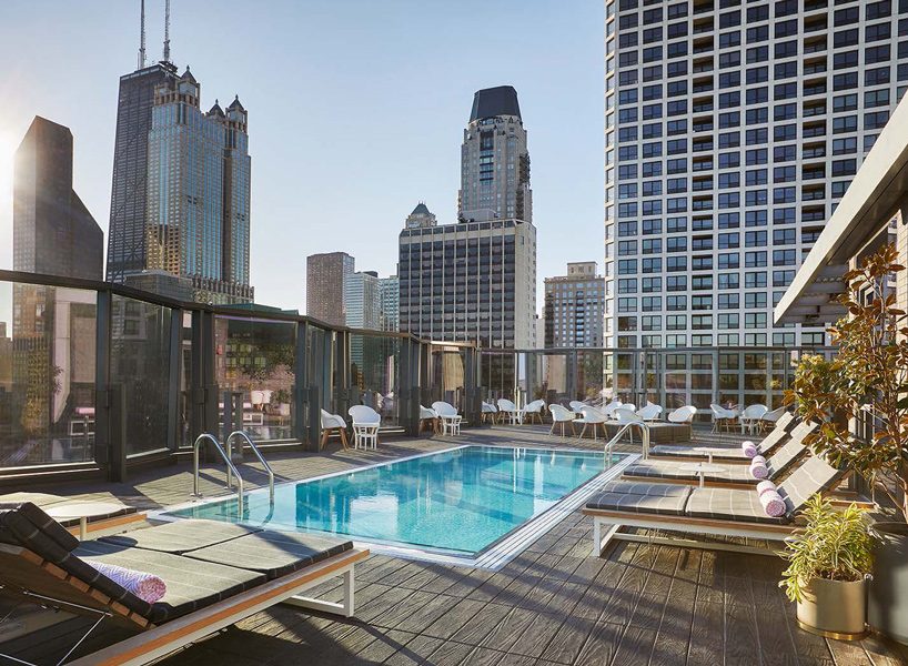goettsch partners + TAL studio team up to design glass-covered viceroy hotel in chicago