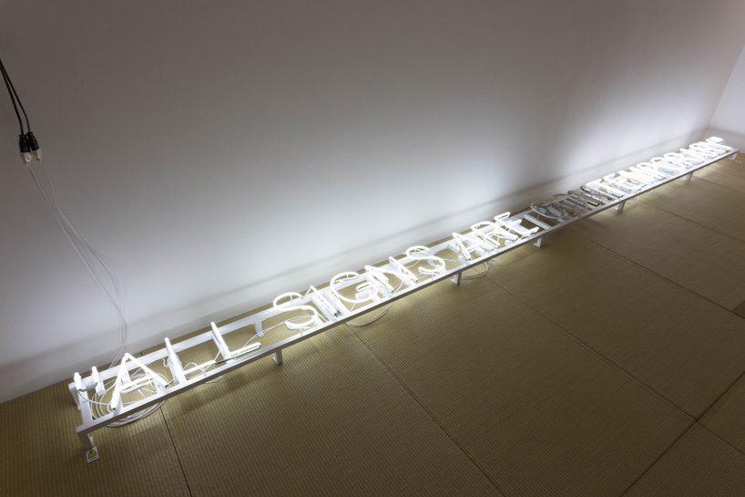 virgil abloh's solo exhibition interrogates advertising and the media