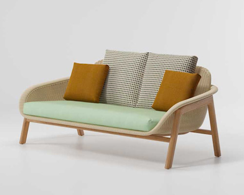 patricia urquiola combines traditional techniques and modernist forms for kettal