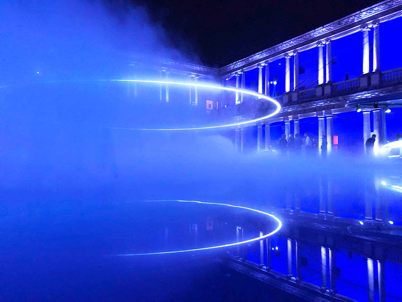 AUDI's 'fifth ring' installation by MAD architects lights up milan design week