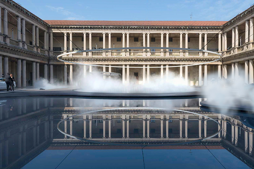 AUDI's 'fifth ring' installation by MAD architects lights up milan design week