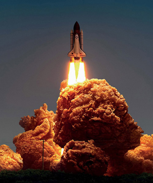 this explosive KFC ad campaign was made entirely of fried chicken