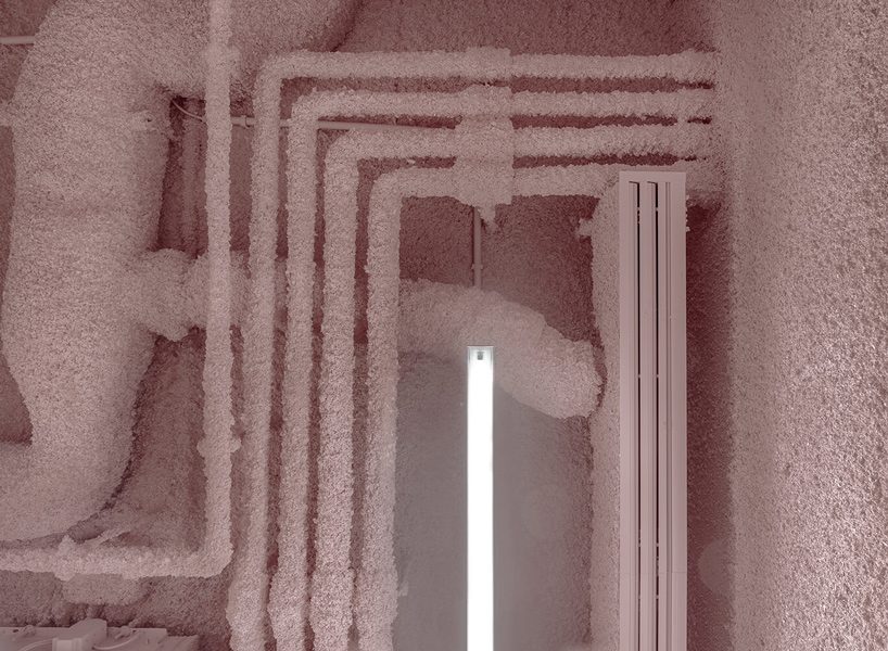 KOS architects' latest design is a spatially opened and flexible workstation in poland