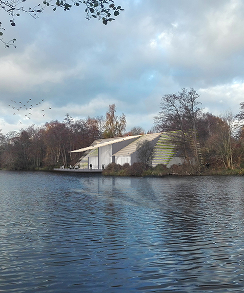 PiM.studio's visitor center for sevenoaks natural reserve in kent acts as an ecosystem