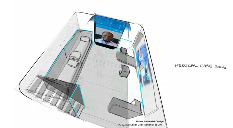 airbus transforms cargo holds into lower-deck dormitories