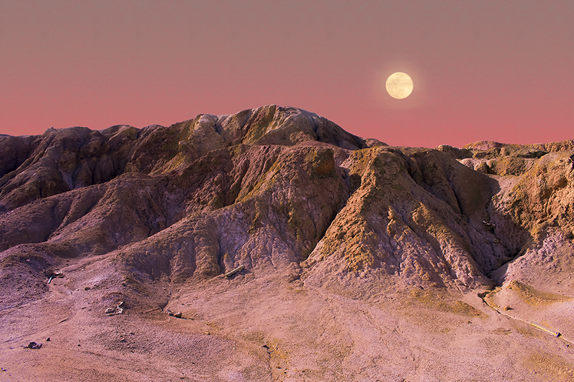 al mefer illustrates the desertification of the world in his new series