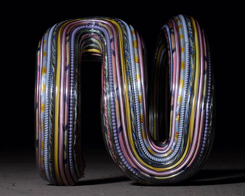 ara thorose explores form, material, and balance with on pointe collection