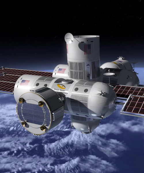 a break in space for $9.5M - introducing the aurora station space hotel