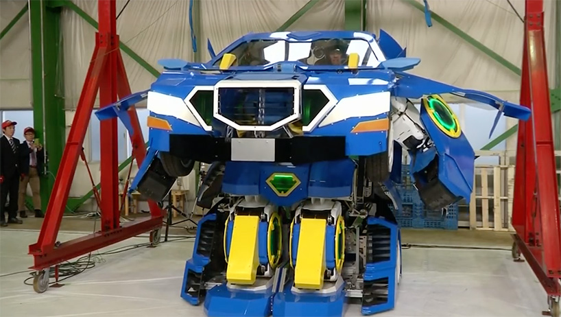 Transformer Roboter Radlader Metall Roboforces Transformation High Quality 