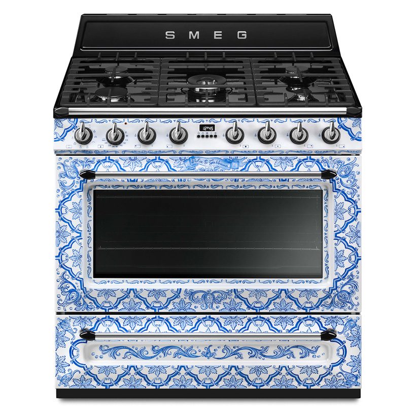 dolce & gabbana X smeg transform kitchen appliances with sicilian ...