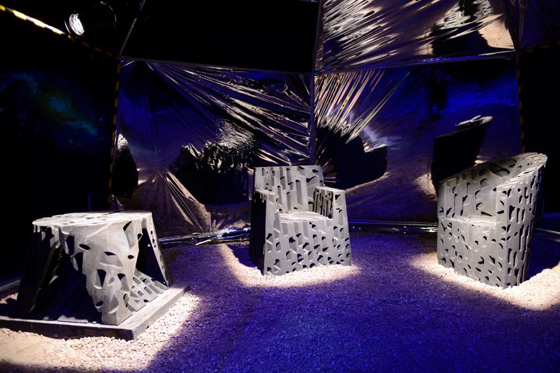 works by enzo mari, philippe starck and naoto fukusawa receive a lunar makeover by studio nucleo