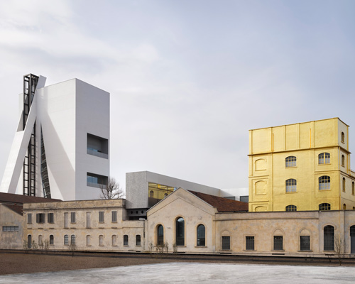 fondazione prada opens 'torre', the final part of its OMA-designed campus