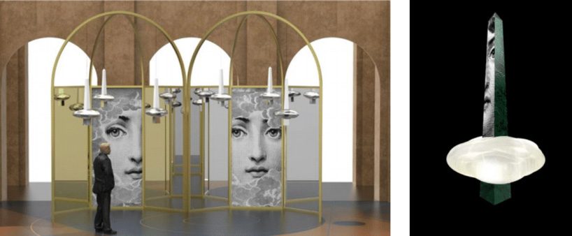 wonderglass teams up with the bouroullecs, raw edges and fornasetti during milan design week