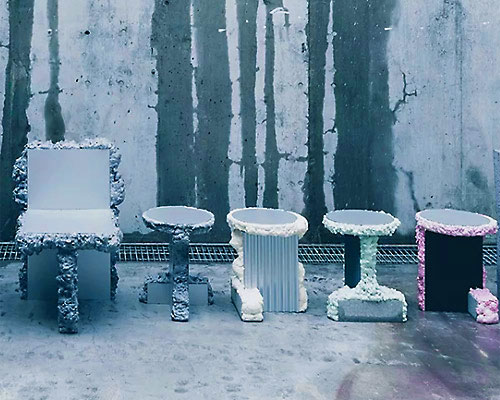 FROAM, a collection of urethane foam spray furniture by SDW