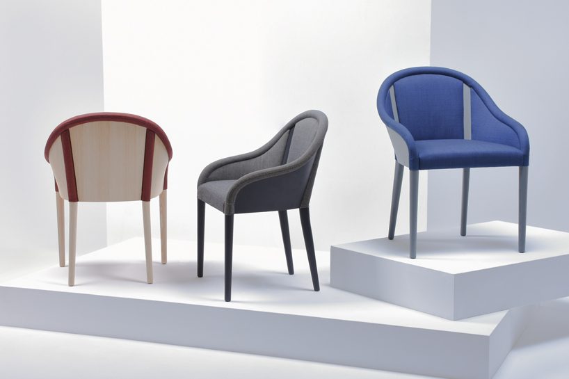 inga sempé's bienvenue chair for mattiazzi at milan design week