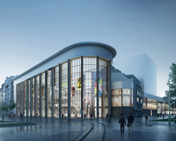 citroën cultural center in brussels aims to symbolize 21st century museums