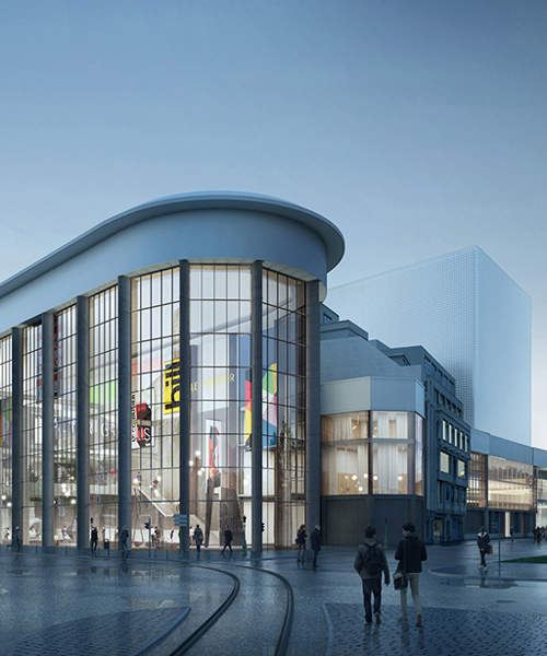 citroën cultural center in brussels aims to symbolize 21st century museums